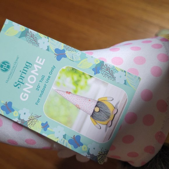 Springtime GNOME | Aldi's Huntington Home | 20" | NWT | 2022 - Picture 4 of 4